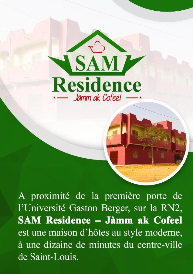Sam Residence Jamm Ak Cofeel Сен-Луи Экстерьер фото